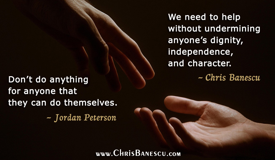 Helping Sometimes Does More Harm Than Good