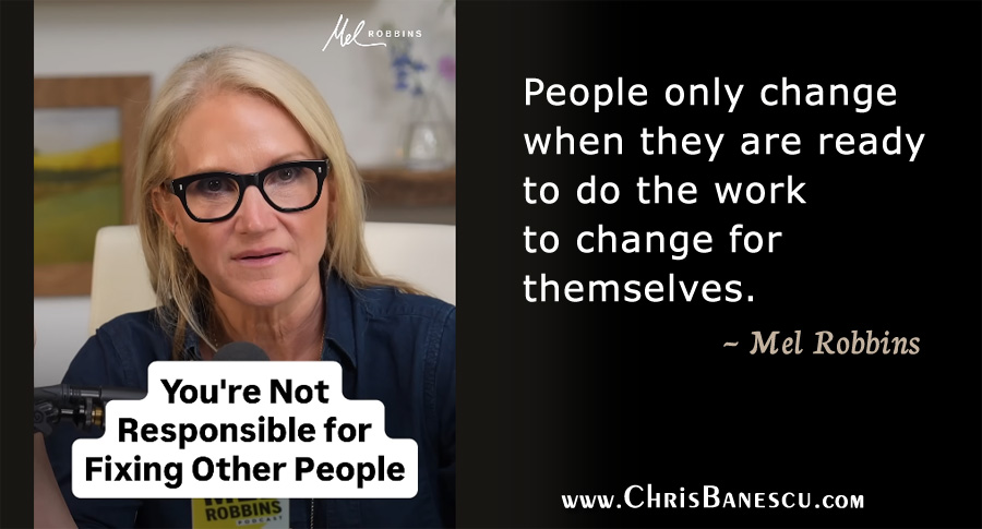 You Are Not Responsible for Fixing Other People 